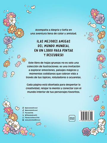 ALEGRIA Y SOFIA PARA COLOREAR - PLANETA CÓMIC