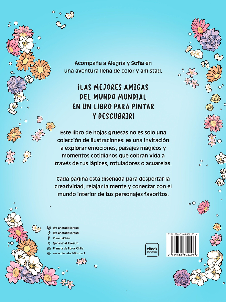 ALEGRIA Y SOFIA PARA COLOREAR - PLANETA CÓMIC 2