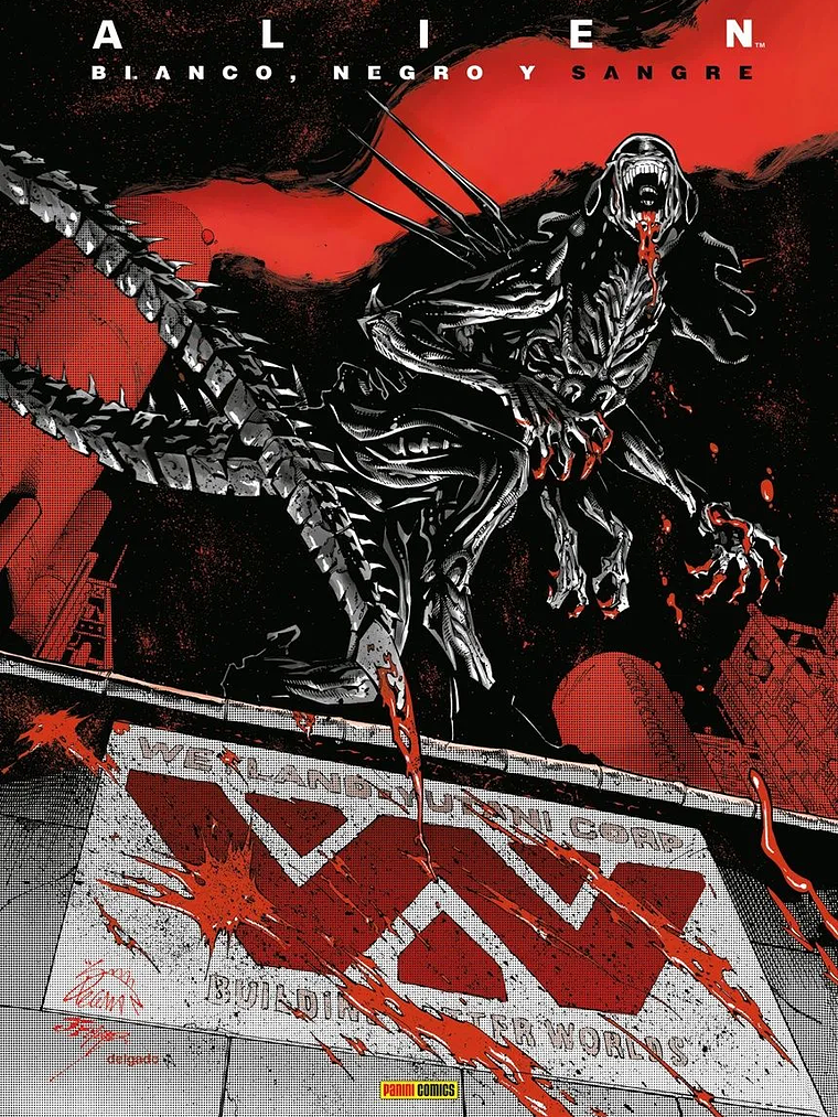 ALIEN: BLANCO, NEGRO Y SANGRE - PANINI ESPAÑA 1