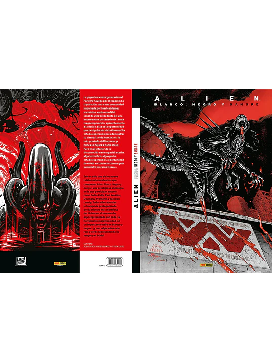 ALIEN: BLANCO, NEGRO Y SANGRE - PANINI ESPAÑA 2