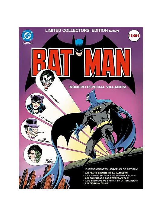 BATMAN: ESPECIAL VILLANOS. DC EDICIÓN FACSÍMIL - PANINI ESPAÑA 1