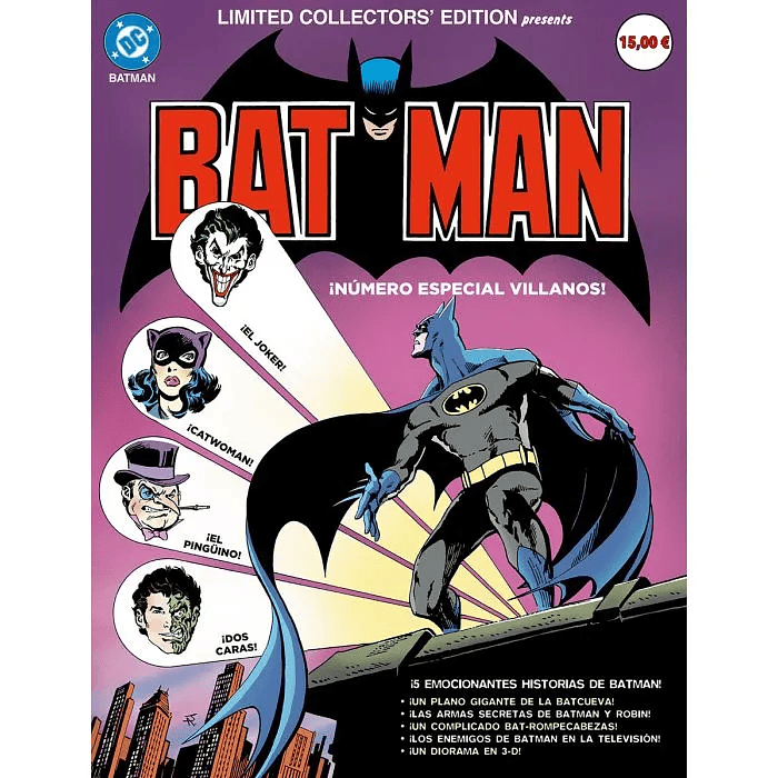 BATMAN: ESPECIAL VILLANOS. DC EDICIÓN FACSÍMIL - PANINI ESPAÑA 1