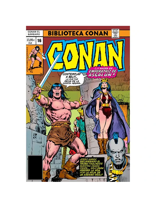 BIBLIOTECA CONAN EL BÁRBARO 16 - PANINI ESPAÑA 1