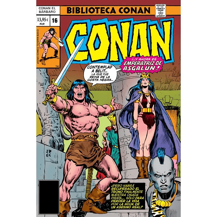 BIBLIOTECA CONAN EL BÁRBARO 16 - PANINI ESPAÑA 1