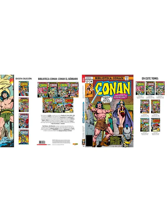 BIBLIOTECA CONAN EL BÁRBARO 16 - PANINI ESPAÑA 2