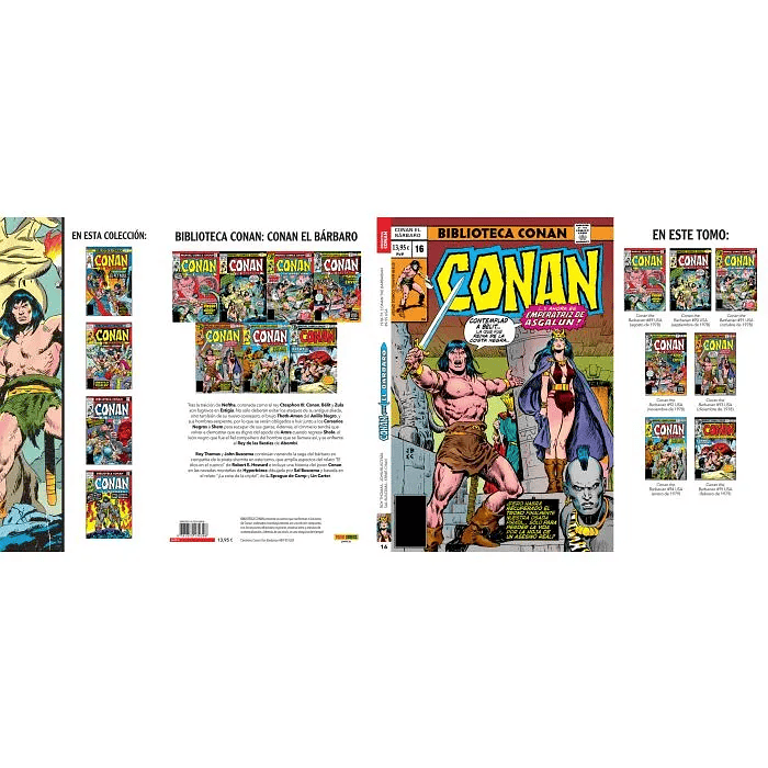 BIBLIOTECA CONAN EL BÁRBARO 16 - PANINI ESPAÑA 2