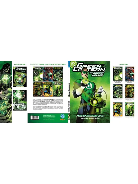 BIBLIOTECA GREEN LANTERN DE GEOFF JOHNS 01 - PANINI ESPAÑA 2
