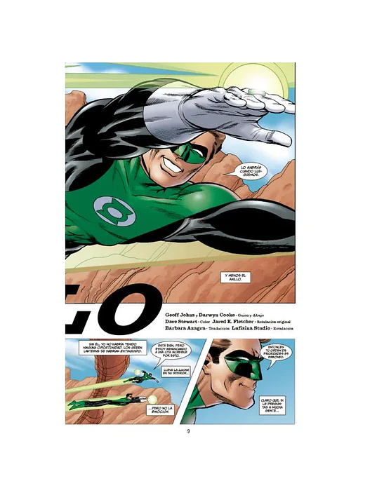 BIBLIOTECA GREEN LANTERN DE GEOFF JOHNS 01 - PANINI ESPAÑA 5
