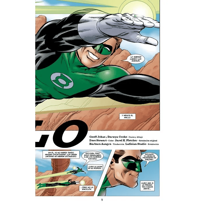 BIBLIOTECA GREEN LANTERN DE GEOFF JOHNS 01 - PANINI ESPAÑA 5
