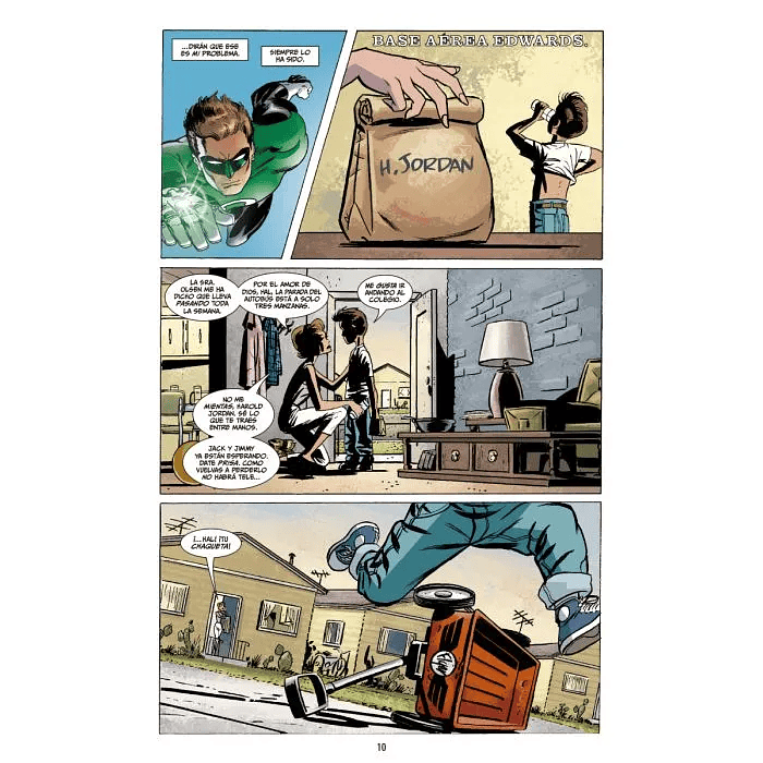 BIBLIOTECA GREEN LANTERN DE GEOFF JOHNS 01 - PANINI ESPAÑA 6