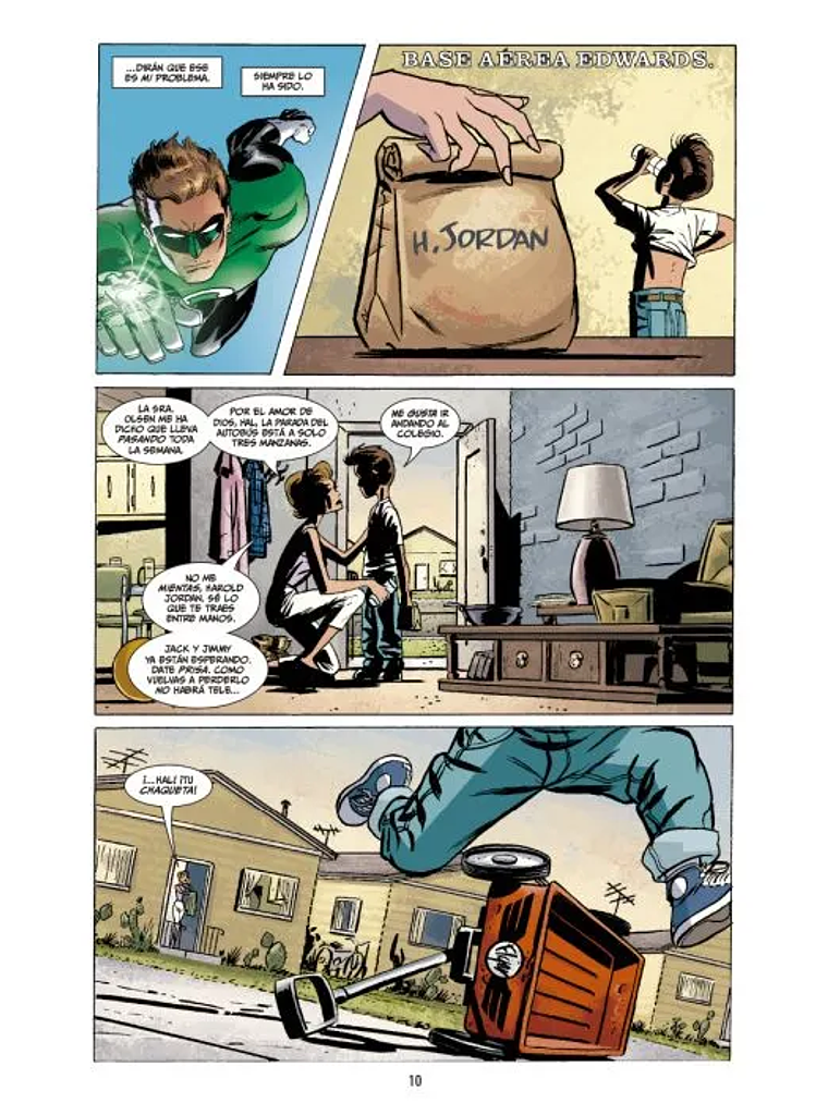 BIBLIOTECA GREEN LANTERN DE GEOFF JOHNS 01 - PANINI ESPAÑA 6