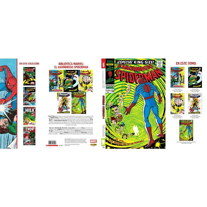 BIBLIOTECA MARVEL 93. EL ASOMBROSO SPIDERMAN 13 - PANINI ESPAÑA 2