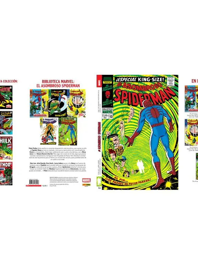 BIBLIOTECA MARVEL 93. EL ASOMBROSO SPIDERMAN 13 - PANINI ESPAÑA 2