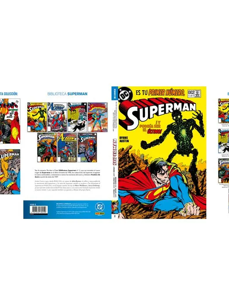 BIBLIOTECA SUPERMAN 02 - PANINI ESPAÑA 2