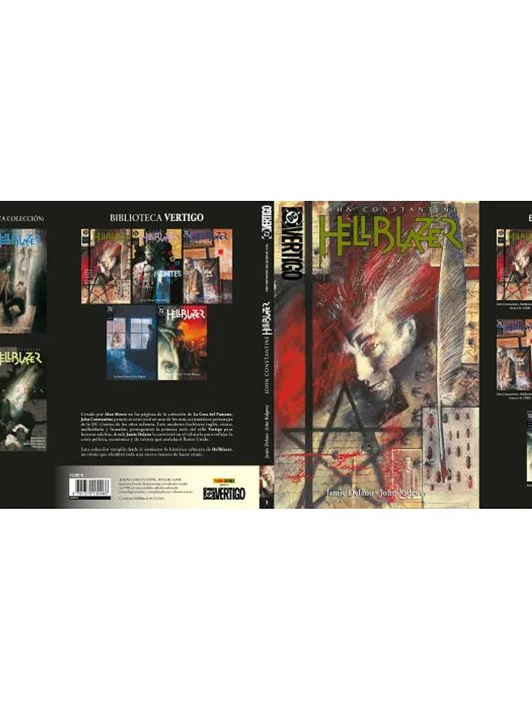 BIBLIOTECA VERTIGO. JOHN CONSTANTINE: HELLBLAZER 01 - PANINI ESPAÑA 2