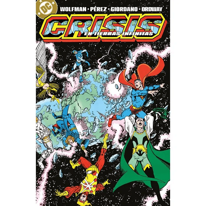 CRISIS EN TIERRAS INFINITAS. ARCHIVOS DC - PANINI ESPAÑA 1