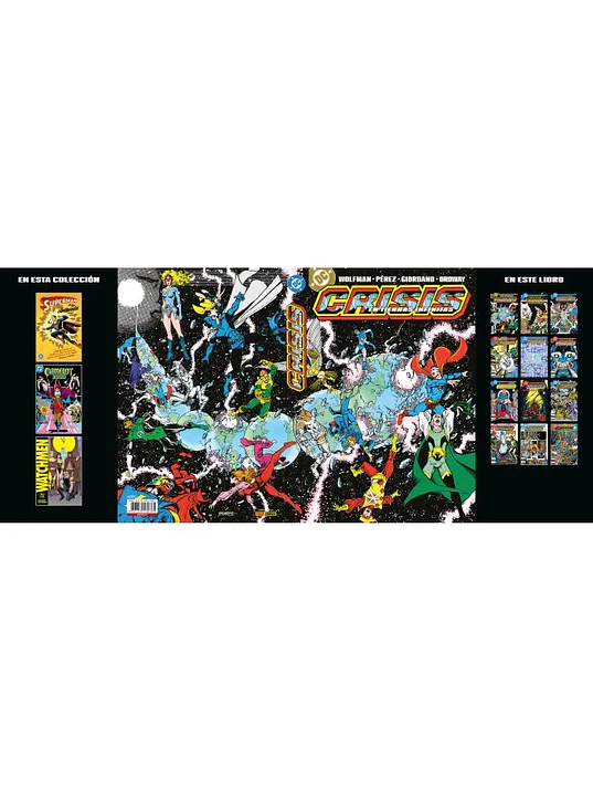 CRISIS EN TIERRAS INFINITAS. ARCHIVOS DC - PANINI ESPAÑA 2