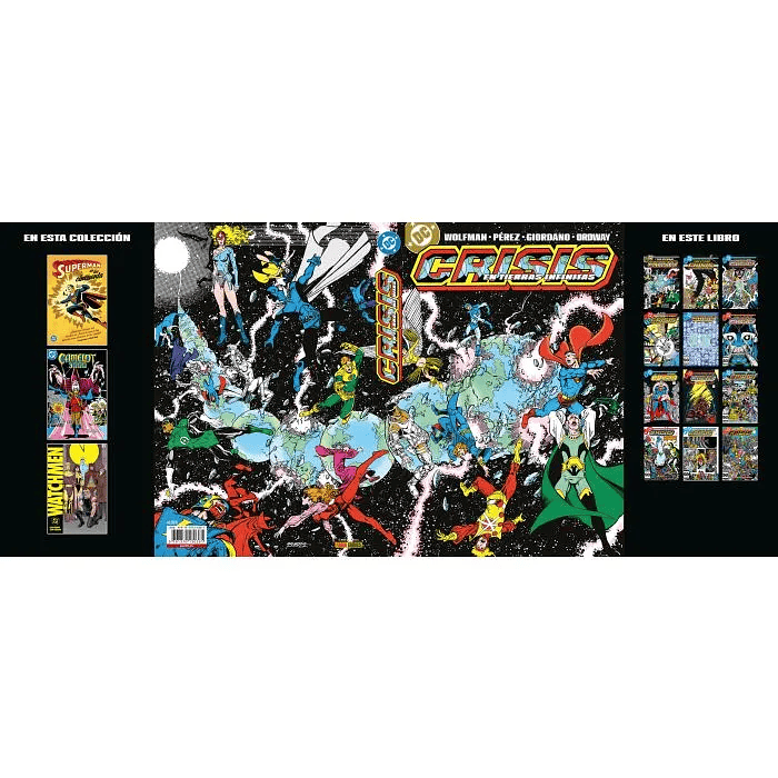 CRISIS EN TIERRAS INFINITAS. ARCHIVOS DC - PANINI ESPAÑA 2