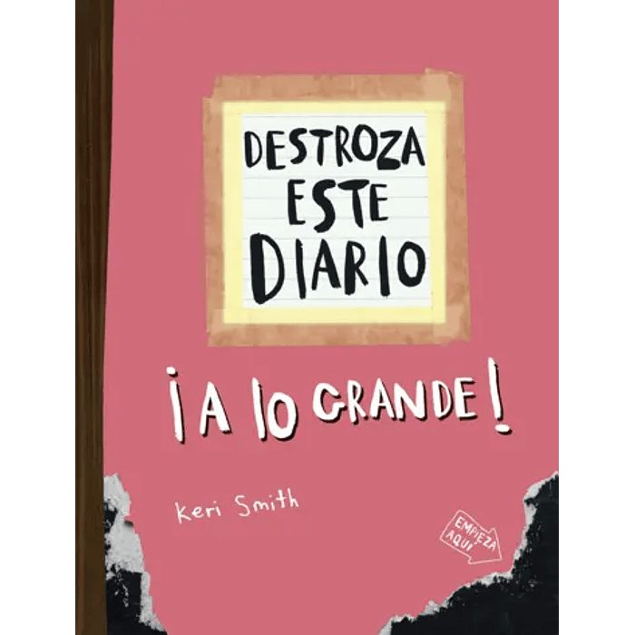 DESTROZA ESTE DIARIO. A LO GRANDE - NARANJA FLÚOR - PAIDÓS 1