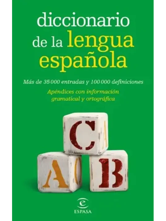 DICCIONARIO DE LA LENGUA ESPAÑOLA BOLSILLO - ESPASA 1