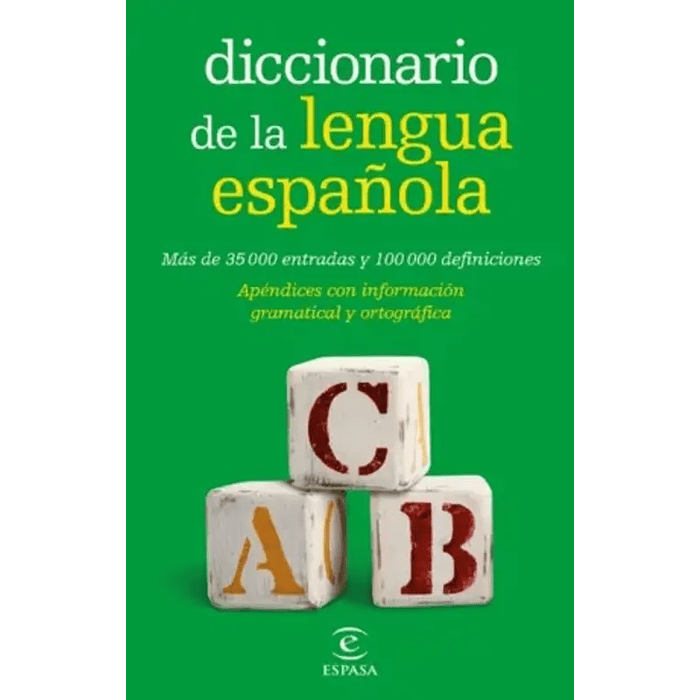 DICCIONARIO DE LA LENGUA ESPAÑOLA BOLSILLO - ESPASA 1