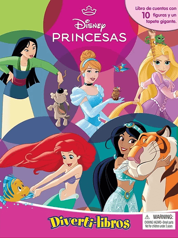 DIVERTI-LIBRO DISNEY PRINCESA (2025) - PHIDAL
