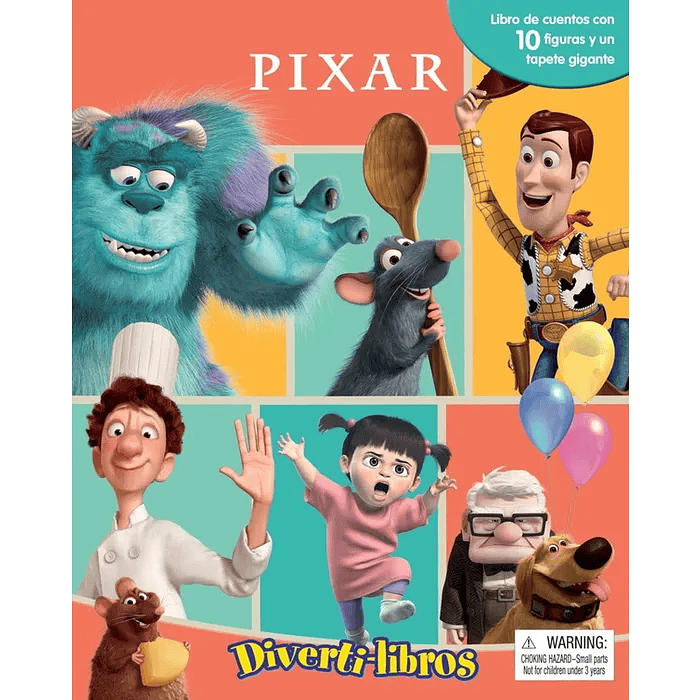 DIVERTI-LIBRO PIXAR - PHIDAL