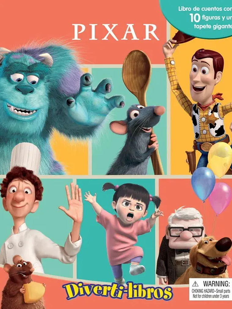 DIVERTI-LIBRO PIXAR - PHIDAL 1