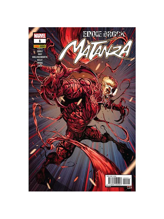 EDDIE BROCK: MATANZA NÚM. 01 - PANINI ESPAÑA 1