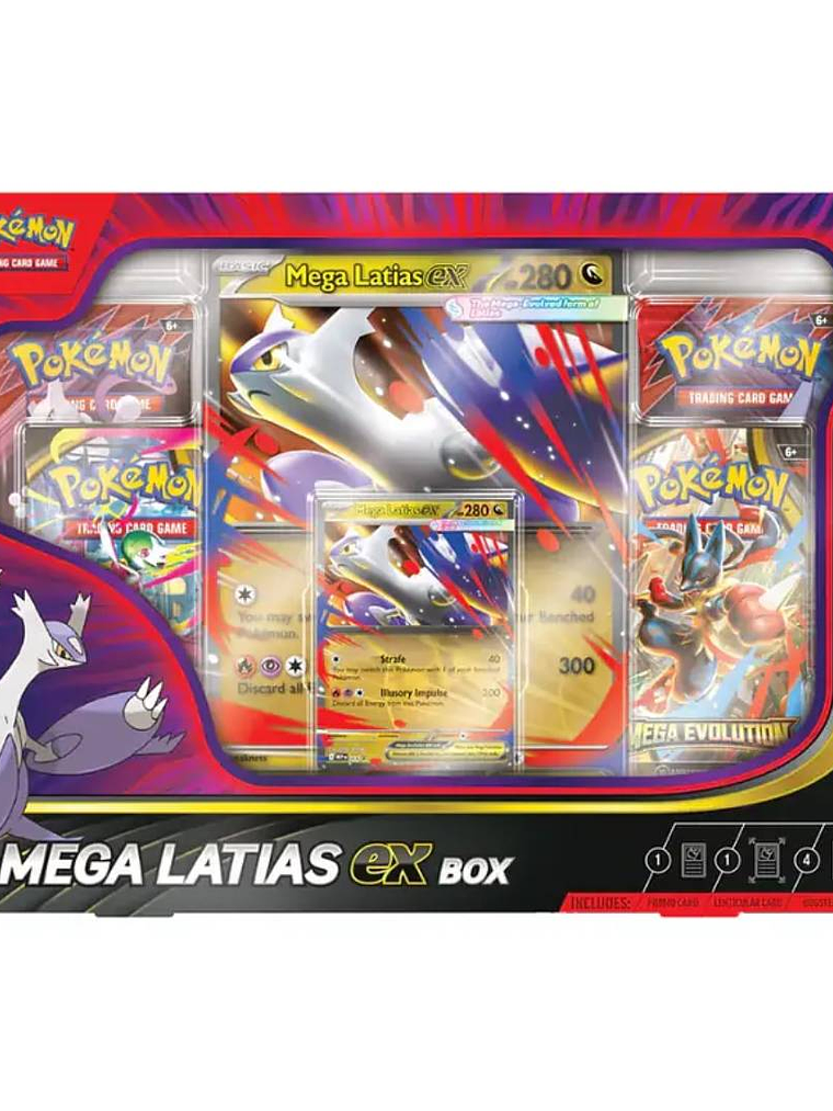 POKEMON CAJA MEGA LATIAS EX - ESPAÑOL 1