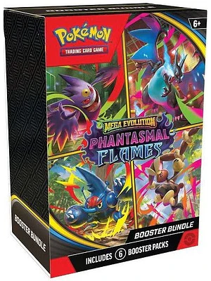 POKEMON LLAMARADAS FANTASMALES BOOSTER BUNDLE - ESPAÑOL