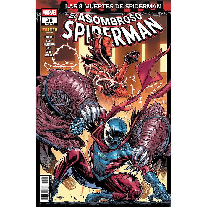 EL ASOMBROSO SPIDERMAN NÚM. 38/249 - PANINI ESPAÑA 1