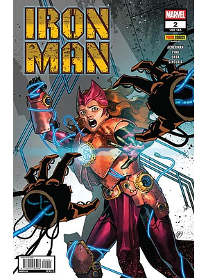 IRON MAN NÚM.02/164 - PANINI ESPAÑA