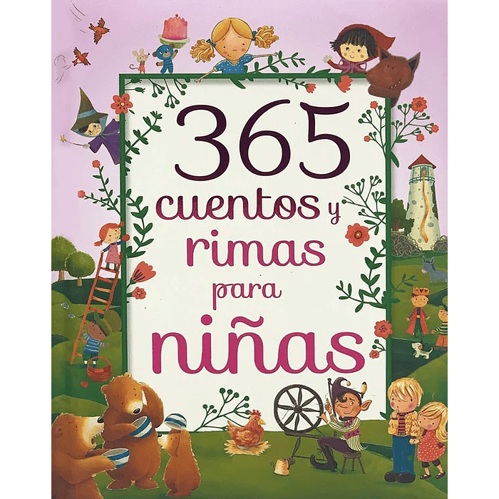 365 CUENTOS Y RIMAS PARA NIÑAS - COTTAGE DOOR