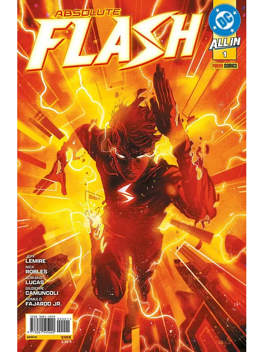 ABSOLUTE FLASH NÚM. 01 - PANINI ESPAÑA 1