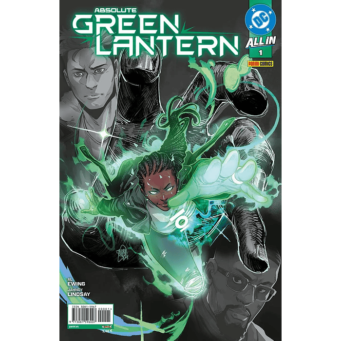 ABSOLUTE GREEN LANTERN NÚM. 01 - PANINI ESPAÑA 