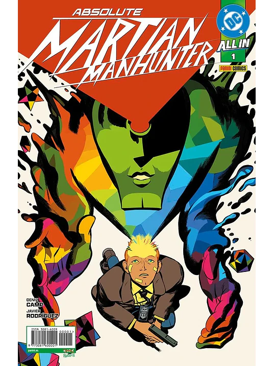 ABSOLUTE MARTIAN MANHUNTER NÚM. 01 - PANINI ESPAÑA 1