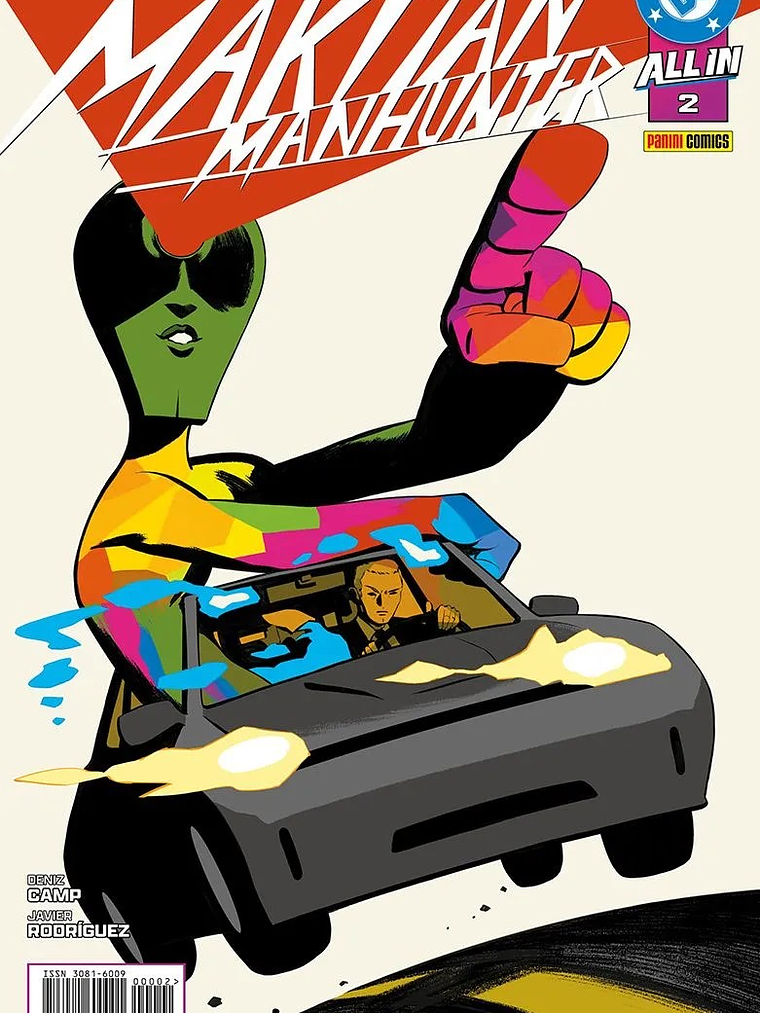 ABSOLUTE MARTIAN MANHUNTER NÚM. 02 - PANINI ESPAÑA 1