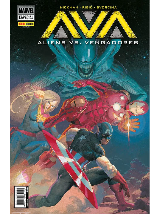 ALIENS VS. VENGADORES - PANINI ESPAÑA 1