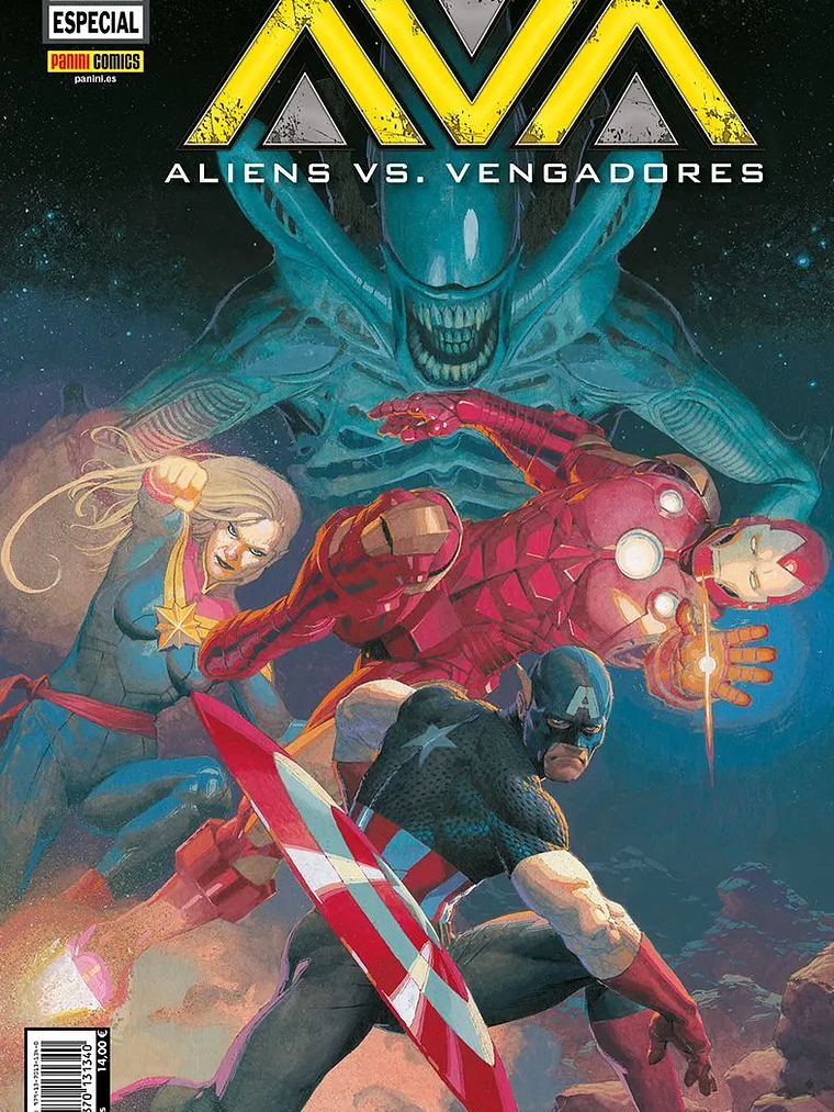 ALIENS VS. VENGADORES - PANINI ESPAÑA 1