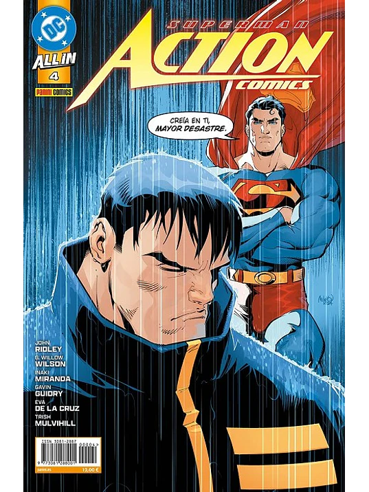 ALL IN ACTION COMICS NÚM. 04 - PANINI ESPAÑA 1