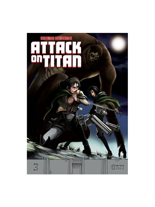 ATTACK ON TITAN 03 EDICIÓN DELUXE - OVNIPRESS MANGA 1