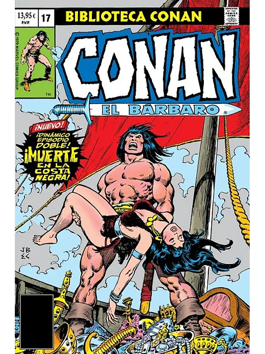 BIBLIOTECA CONAN EL BÁRBARO 17 - PANINI ESPAÑA 1