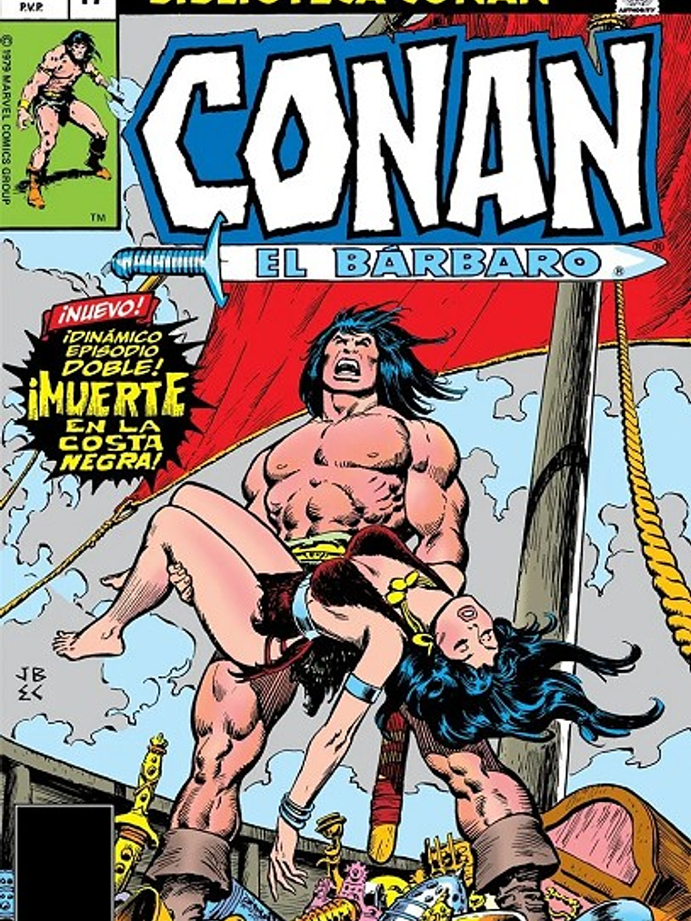 BIBLIOTECA CONAN EL BÁRBARO 17 - PANINI ESPAÑA 1