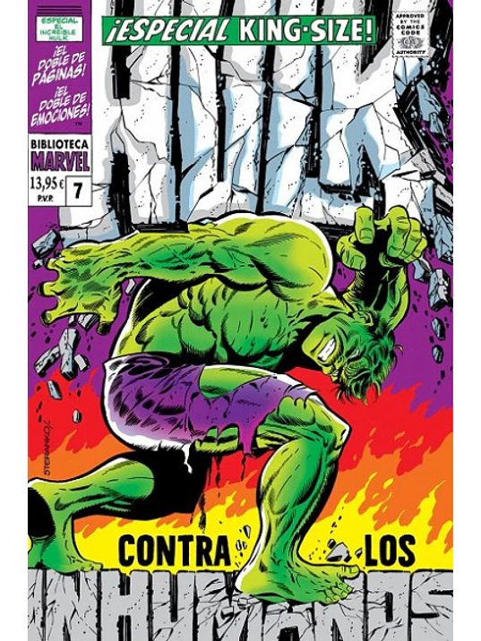 BIBLIOTECA MARVEL 100. EL INCREÍBLE HULK 07 - PANINI ESPAÑA 1