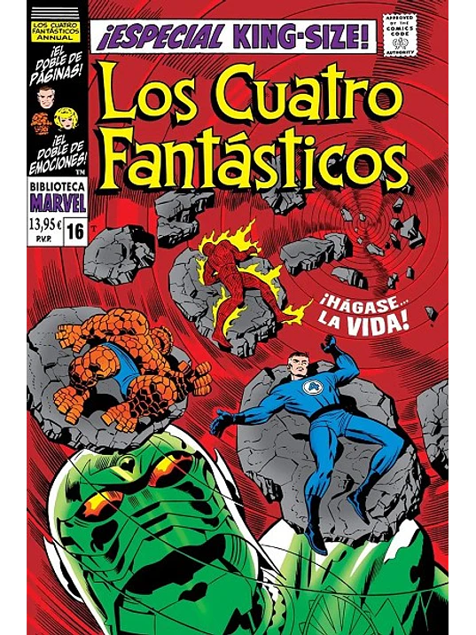 BIBLIOTECA MARVEL 99. LOS CUATRO FANTÁSTICOS 16 - PANINI ESPAÑA 1