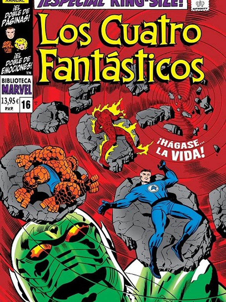 BIBLIOTECA MARVEL 99. LOS CUATRO FANTÁSTICOS 16 - PANINI ESPAÑA 1