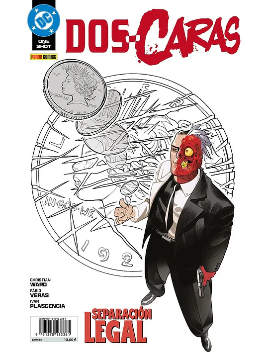 DOS-CARAS: SEPARACIÓN LEGAL. DC ONE-SHOT - PANINI ESPAÑA 1