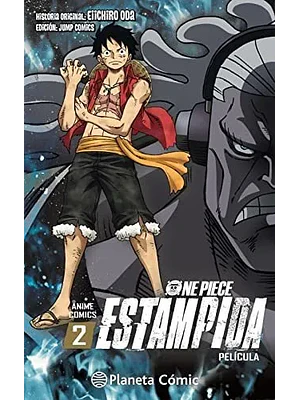 ONE PIECE ESTAMPIDA ANIME COMIC 02 COLOR - PLANETA