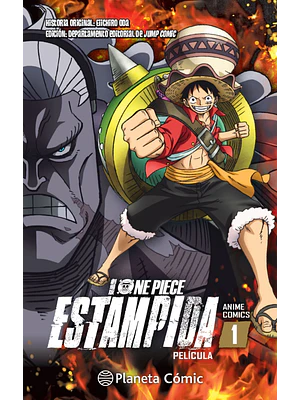ONE PIECE ESTAMPIDA ANIME COMIC 01 COLOR - PLANETA